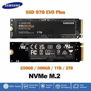 Samsung SSD 970 EVO Plus NVMe 250GB 500GB 1TB 2TB Internal Solid State Drive Lot - Picture 1 of 8