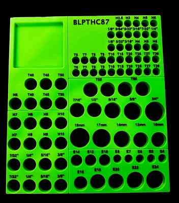 Suporte hexagonal/torx Bluepoint (BLPTHC87) com painéis individuais - Imagem 1 de 4