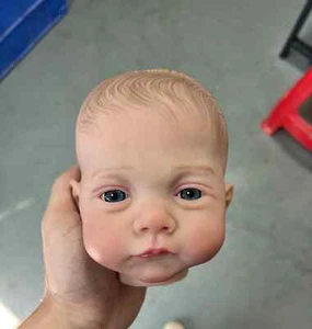 Painted Reborn Doll Kits Lily and Irys Twins Soft Cloth Body 19in Newborn Vinyl - Picture 1 of 10