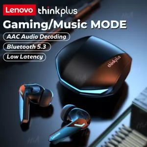 Lenovo GM2 PRO New 5.3 Bluetooth Wireless Earbuds Stereo HD Gaming Headphones - Picture 1 of 4