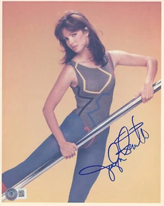 JACLYN SMITH SIGNED AUTOGRAPH CHARLIE'S ANGELS 8X10 PHOTO BECKETT BAS - Picture 1 of 1