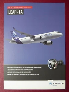 2013 DOKUMENT SAFRAN SNECMA CFM LEAP-1A FLUGZEUG MOTOR AIRBUS A320neo AIRLINER - Bild 1 von 2