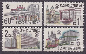 CZECHOSLOVAKIA 1978 SC#2192/95 MNH** set, PRAGA 1978 Intl. Phil. Exhib., Prague. - Imagen 1 de 1