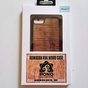 Sonix Hawaiian Koa Wood Pono Island Apple iPhone SE 2 (2020), iPhone7 Case NEW! - Picture 1 of 8