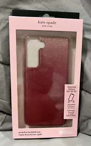 Kate Spade Galaxy S21 FE 5G Hartschalenhülle GLITZER OMBRE SUNSET PINK - Bild 1 von 2