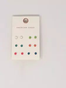 American Eagle farbiger Ohrstecker neu mit Etikett 12,95 $ - Bild 1 von 4