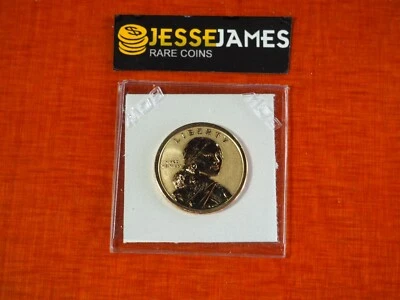 2018 S $1 REVERSE PROOF SACAGAWEA DOLLAR IN COIN FLIP - Image 1 of 2