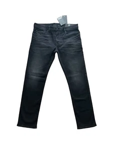 Diesel Mens Safado Straight Fit Jeans RM064 Black $195 Size 30/32 - Picture 1 of 7