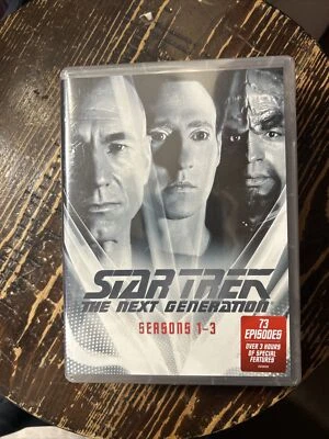 Star Trek: The Next Generation  Seasons 1-3 DVD New Sealed  - Image 1 of 4