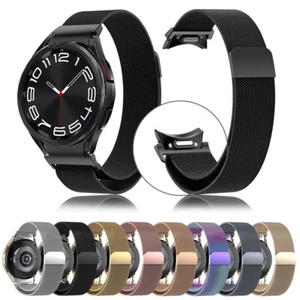 Per Samsung Galaxy Watch 7 6 5 Pro 4 Cinturino Milanese Loop Mesh 40/44/43/47mm - Foto 1 di 32