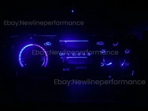 New Blue Climate Control LED Bulbs For Subaru Impreza Outback 2.5RS 1999-2001 - Picture 1 of 2