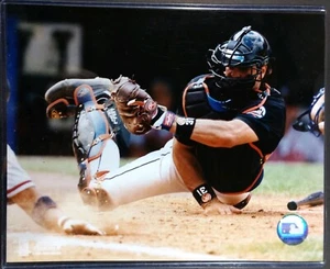 MIKE PIAZZA 2001 New York Mets 8X10 ACTION PHOTO New York Mets - Picture 1 of 1