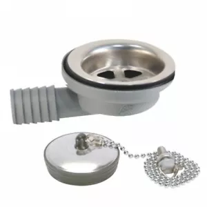 Ambassador Marine S00-0101-BP-R 2 inc 95° Elbow Drain Low Profile Brushed Finish - Foto 1 di 1