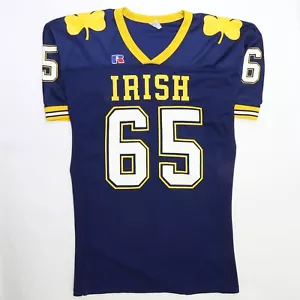 Maglia sportiva vintage Notre Dame Fighting Irish Russell taglia XL NCAA - Foto 1 di 10