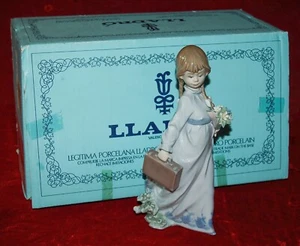 LLADRO Porzellan SCHULZEIT #7604 im Originalkarton! 80er Jahre Made in Spain - Bild 1 von 11