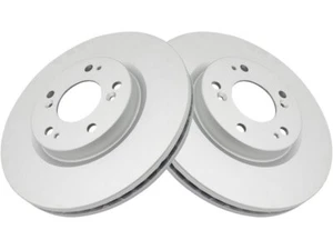 Front TRQ Brake Rotor Set fits Mitsubishi Lancer 2008-2014 14TWVV - Picture 1 of 1