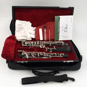 C Key Oboe Semi-Automatic Style Cupronickel Silver/Gold/Nickel-Plate S01 - Picture 1 of 5
