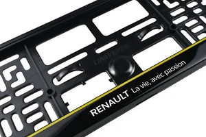2 x Renault Kennzeichenhalter Nummernschildhalter - Bild 1 von 4