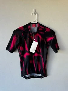 new Black Sheep Essentials Cycling TEAM Jersey short sleeve small black red top - Picture 1 of 8