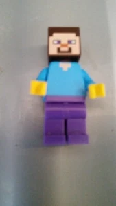 Lego Mini Figur lila unterer Minecraft Blockhead - Bild 1 von 2
