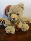 Peluche câline vintage 12 pouces mascotte Zellers Zeddy Teddy Bear avec écharpe et chapeau