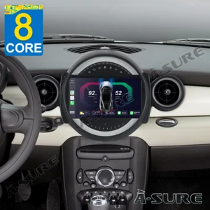 Für BMW Mini Cooper R56 2007-2014 Android 14 Autoradio 4+64GB GPS Navi Wifi BT - Bild 1 von 11