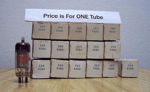 Amplificatore di potenza JAN Tung-Sol 6AK6 Pentode Tube 2/65 NOS quantità testata - Foto 1 di 2