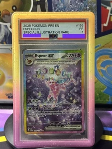 PSA 1 Espeon ex 155/131 Sv: Prismatic Evolutions Holo "POP 1" - Bild 1 von 3