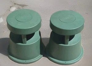 Set of 2 Bose FreeSpace 51 Outdoor Speakers - Green TESTED SOUND GREAT!! - Picture 1 of 3
