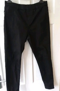 Women’s New Look Black Lift And Shape Jeggings Size 14, Length 25 Inch - Picture 1 of 5