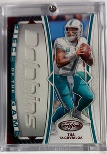 2024 LEAF CERTIFIED POTG TUA TAGOVAILOA PATCH #/99 DOLPHINS - Picture 1 of 1