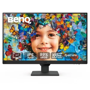 27 Inch 100Hz Gaming Monitor IPS Display 99 sRGB Eye Care Dual HDMI DisplayPort - Picture 1 of 7