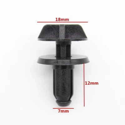 4pcs Radiator Core Shield Clips Screws Bumper Rivet Flange for Ford W706519S300 - Image 1 of 3