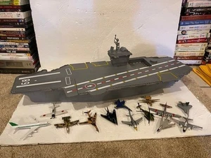 Vintage 98 Redbox Toys 30" Aircraft Carrier USS Enterprise #69016 Military/Navy++ - Bild 1 von 9