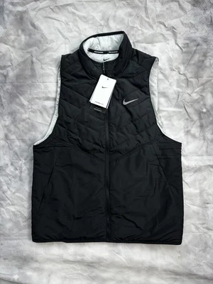 Nike Therma-Fit Repel Vest Gilet Body Warmer Black DD5647-010 | Medium |RRP £110 - Image 1 of 4