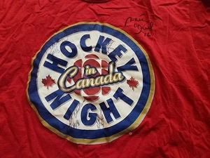Autographed Slap Shot Hanson Brothers Autographed Shirt Size XL HNIC - Picture 1 of 7