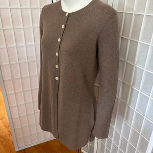 Charter Club 2-Ply Cashmere Cardigan Sweater Womens Small - Imagen 1 de 13