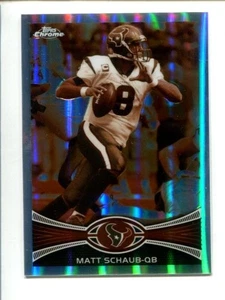 2012 Topps Chrome Sepia Refractor #34 - Matt Schaub /99 🏈 - Bild 1 von 3