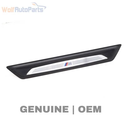 2015-2016 BMW 435I GRAN COUPE - Front DOOR SILL / Scuff Plate (M) 8051037 - Image 1 of 4