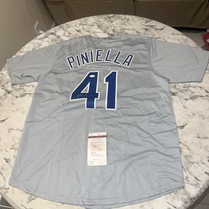 LOU PINIELLA SIGNED AUTO CHICAGO CUBS GREY JERSEY JSA AUTOGRAPHED SIZE XL - Picture 1 of 18