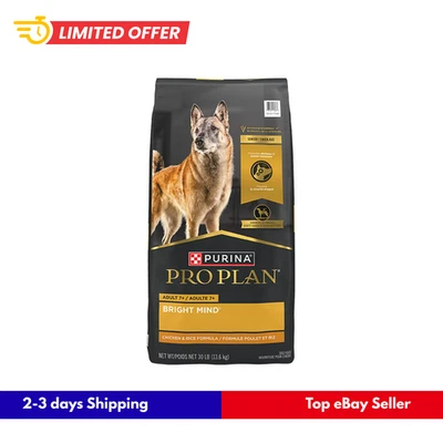 Purina Pro Plan Senior Adult 7+ Bright Mind Chicken & Rice Formula Dry Dog Food - Image 1 of 4