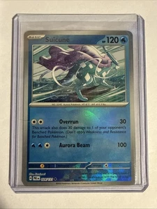 2025 Pokemon Scarlet and Violet Prismatic Evolutions Poke Ball #024 Suicune U - Picture 1 of 2