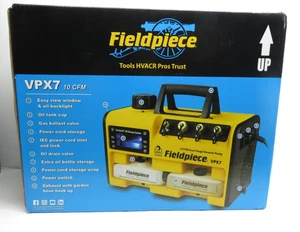 NEU! Fieldpiece VPX7 10 CFM zweistufige Vakuumpumpe * - Bild 1 von 8