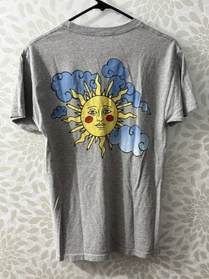 Camiseta gris Call Your Mother para mujer S Sun Cloud estampado gráfico celestial Foto 1 de 4