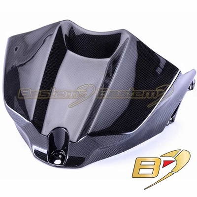 Cubierta del tanque de gasolina de fibra de carbono Yamaha R1 2009-2014 panel carenado cubierta  Foto 1 de 4