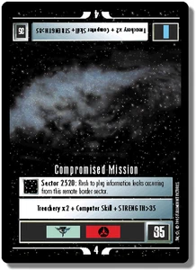 Compromised Mission - Alternate Universe - Star Trek CCG 1E - Imagen 1 de 6
