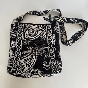 Cartera Bandolera VERA BRADLEY Med Hipster Medianoche Paisley - Imagen 1 de 9