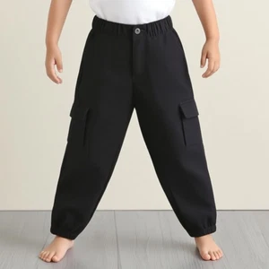 1/12 Scale Black Combat Pants Trousers Model For 6" Male Figure SHF PHICEN BodXq - Picture 1 of 10