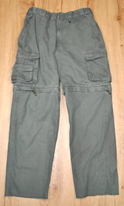 Boy Scouts of America Convertible Uniform Pants Size Youth 16 Green Unhemmed - Picture 1 of 6