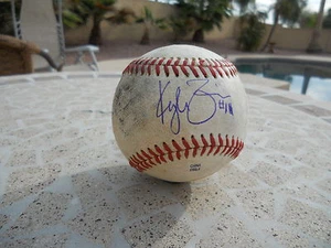 Kyle Zimmer KC Kansas City Royals #1 Draft Pick signed handsigniert Baseball - Bild 1 von 2